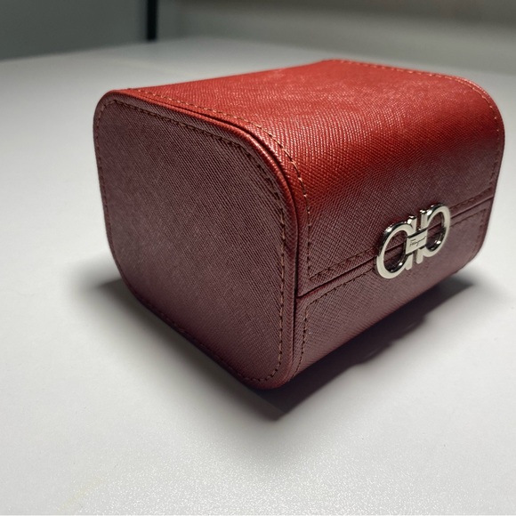 Salvatore Ferragamo Red Watch Case - Picture 4 of 5